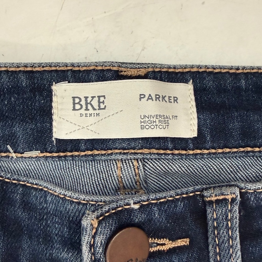 BKE Denim Size 24 Parker Universal Fit High Rise Bootcut Jeans Western Country - Picture 4 of 7